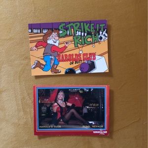 Vintage Harold’s Club Casino Post Cards